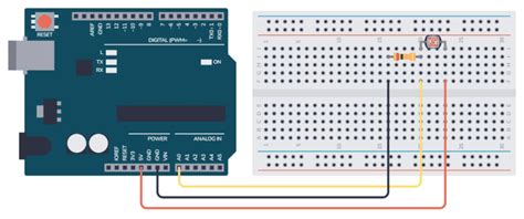 Arduino Light Sensor - Circuit and Code Example