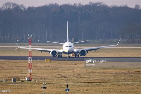 A Boeing 737 MAX 8 aircraft as seen flying, landing and taxiing at... News Photo - Getty Images