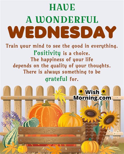 Wonderful Wednesday Quotes Wishes - Wish Morning