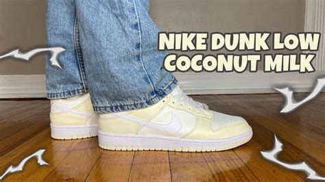 CLEANEST DUNK LOW FOR THE SUMMER! Nike Dunk Low Coconut Milk Review & On Feet! - YouTube