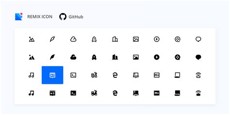 GitHub - Remix-Design/RemixIcon: Open source neutral style icon system