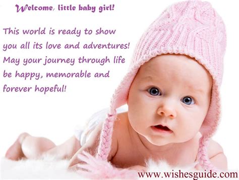 new baby girl wishes | Welcome baby girl quotes, Baby girl wishes, Baby girl quotes