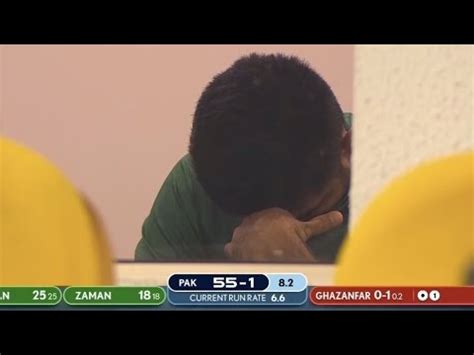 Babar Azam crying moment in the dressing room babar azam sad babar Azam out today vs Afghanistan ...