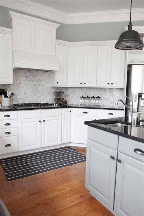 39+ Design Idea Kitchen Backsplash White Cabinets PNG - Desain Interior Exterior