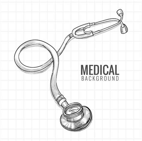 Aggregate more than 84 sketch of stethoscope super hot - in.eteachers