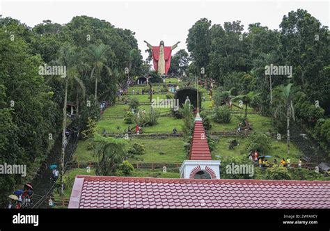 Kamay ni Hesus Healing Church, pilgrimage destination in the Philippines, Jesus Christ giant ...