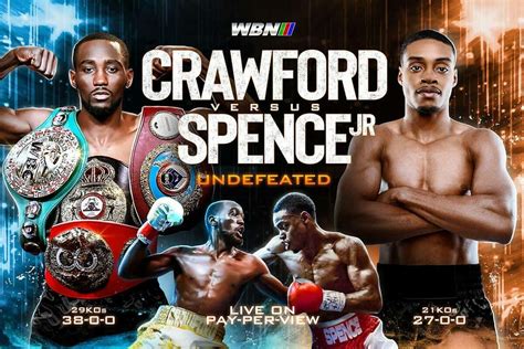 Errol Spence Jr. vs Terence Crawford 100% on this year