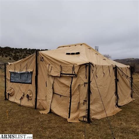 ARMSLIST - For Sale: Military Surplus MGPTS Tent 18' X 18' Tent in Tan