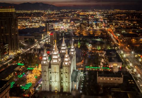 Temple Square at Christmas