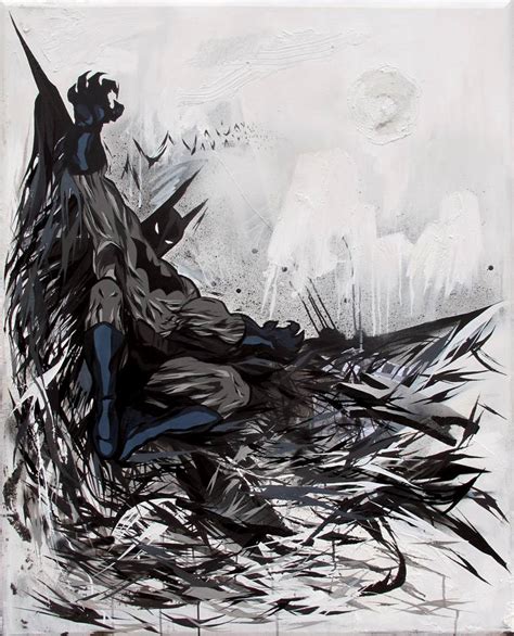 Batman: The Darkest Knight Painting by Jemal McClary | Saatchi Art