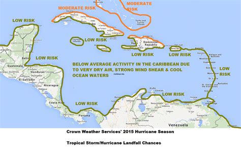 Map Of Hurricane Belt - Map Of Stoney Lake