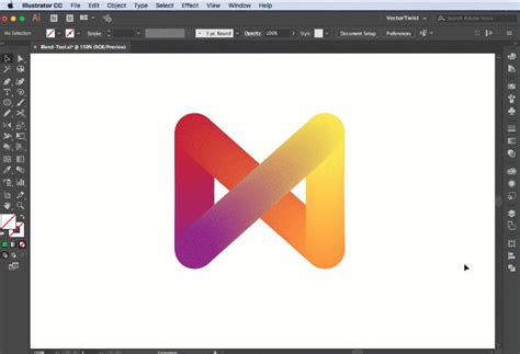 How To Use The Blend Tool in Adobe Illustrator CC