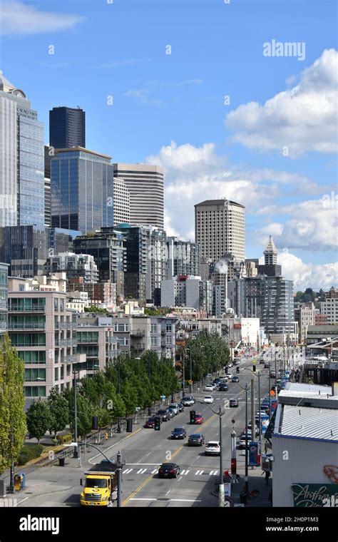 The Seattle, Washington skyline Stock Photo - Alamy