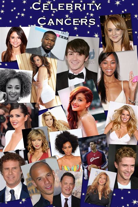 Celebrity Cancers | Cancer, Celebrities, Sun sign