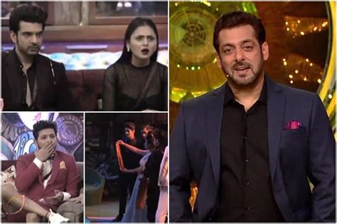 Bigg Boss 15 Salman Announces Mass Elimination Leaves Tejasswi Karan ...