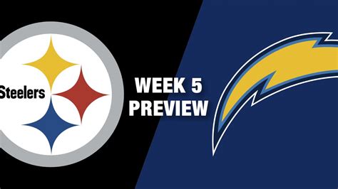 Steelers vs. Chargers Preview (Week 5) | Monday Night Football - YouTube