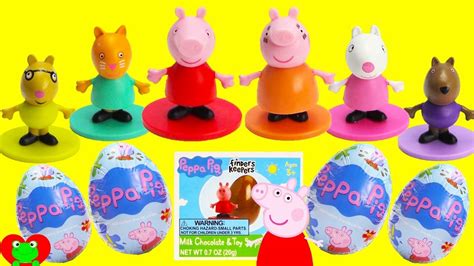 Peppa pig chocolate surprise eggs – Artofit