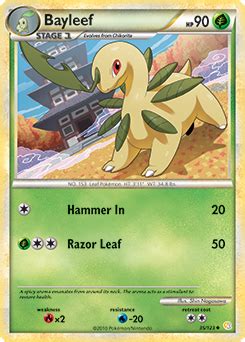 Bayleef | Pokédex