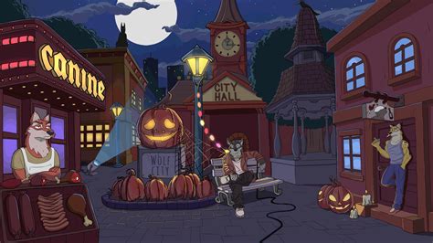 Danny Kundzinsh - conceptual design and illustration - Halloween town ...