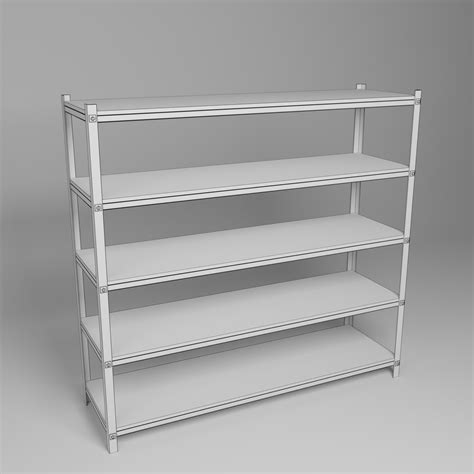 3D Steel Shelf - Model 3D LowPoly - TurboSquid 1822742