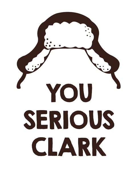 You Serious Clark Printable - Etsy