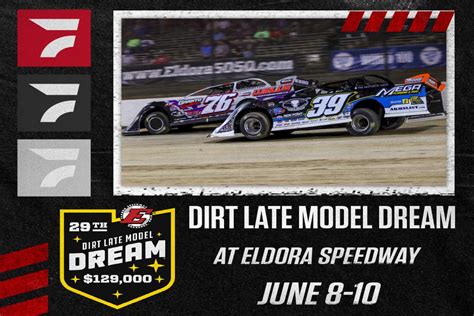 The Dirt Late Model Dream races are coming up this week at Eldora Speedway! – County News Online