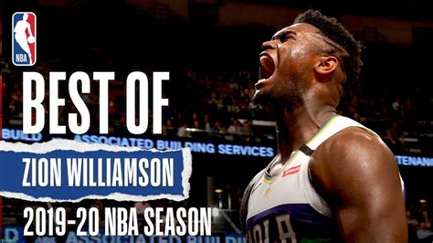 Best Of Zion Williamson | 2019-20 NBA Season - YouTube