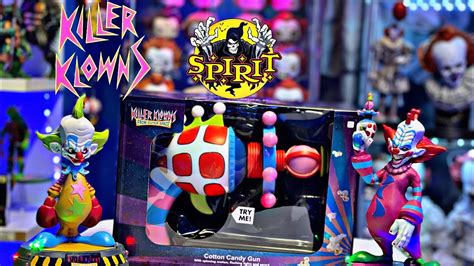 Spirit Halloween Killer Klowns Cotton Candy Gun replica review - YouTube