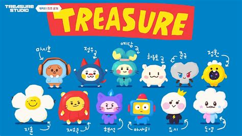 TREASURE Just Created Their Own LINE Friends Characters - And They ...