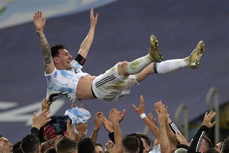 Messi finally secures first major title with Argentina’s Copa América win.