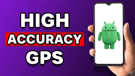 How To Enable High Accuracy GPS Android - YouTube