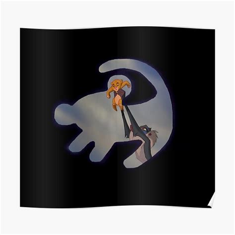 "The Lion King Simba Silhouette" Poster for Sale by lucyc13 | Redbubble