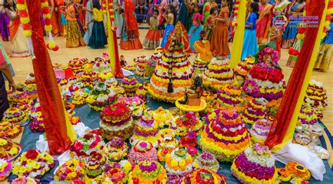 GATeS Bathukamma celebration is a riot of color and fragrance | NRI Pulse