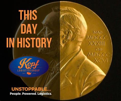 [This Day In History] December 10, 1901 - The first Nobel Prizes were ...