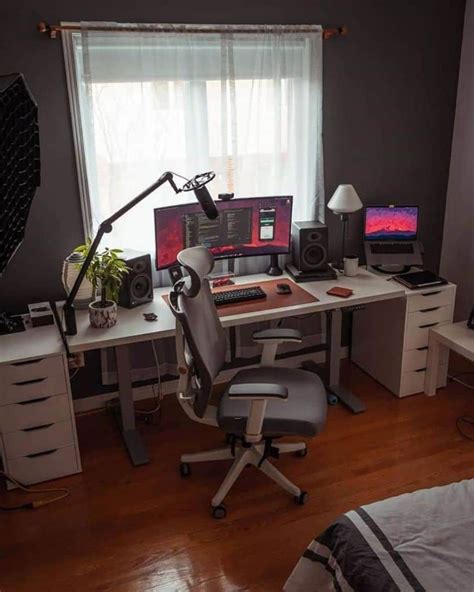 The Top 37 Computer Room Ideas - Next Luxury | Home studio setup, Home ...