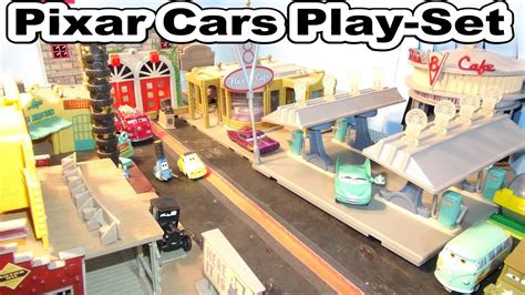 Disney Pixar Cars Radiator Springs Play Set Overview and Review - YouTube