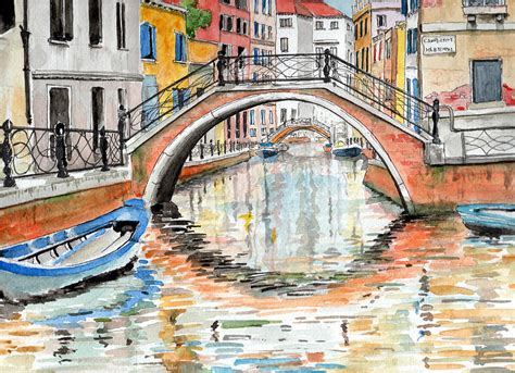 Canal Drawing at GetDrawings | Free download