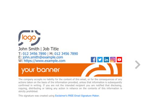 25 Best Free & Premium Email Footer Signature Template Designs to Download for 2020