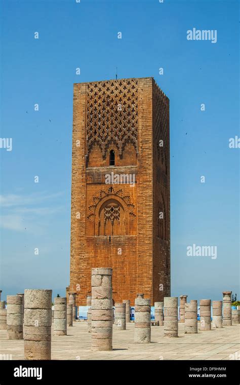 Tower of Hassan Stock Photo - Alamy