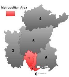 Chinese Cities with Over a Million Population