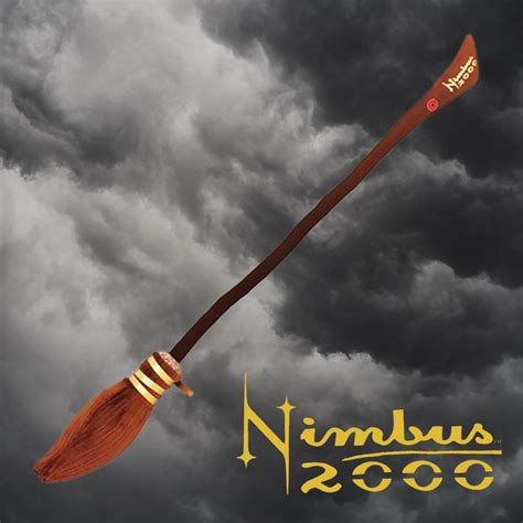 Harry Potter Nimbus 2000 Racing Broom Swat With Sound! - Yellow Octopus