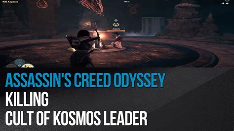 Assassin's Creed Odyssey - Killing Cult of Kosmos Leader - YouTube