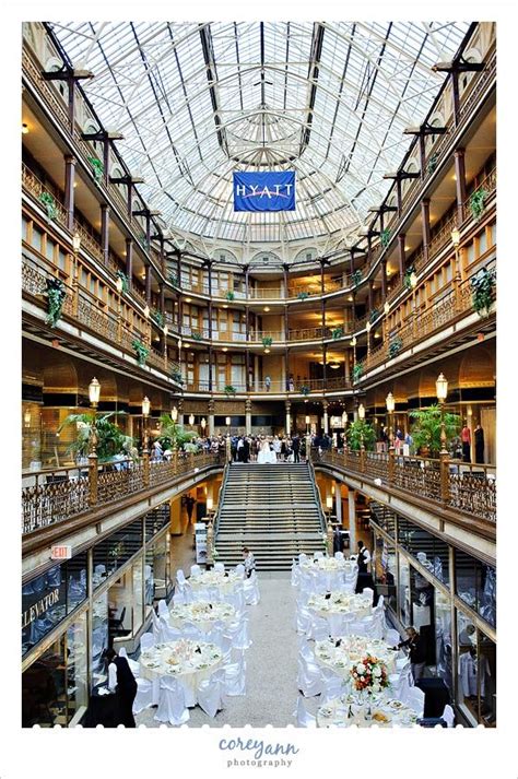 44 best images about Weddings at Hyatt Regency Cleveland at The Arcade on Pinterest | Receptions ...