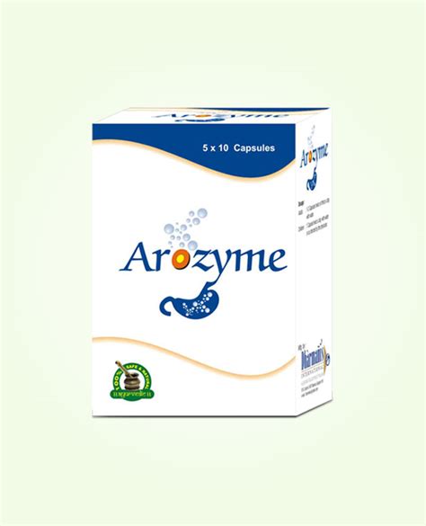 Ayurvedic Herbal Constipation Relief Treatment, Arozyme Capsules