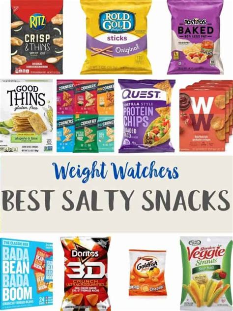 Best Salty Snacks | Weight Watchers | Pointed Kitchen