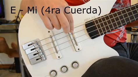 Afinación Bajo Eléctrico 4 Cuerdas (Referencia) - Bass Tuning 4 Strings ...