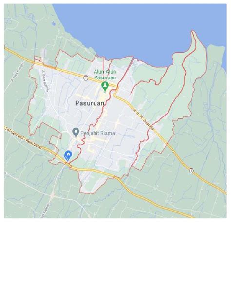 Peta Kota Pasuruan Google Map | PDF