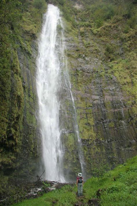 Waimoku Falls (Haleakala National Park Kipahulu District, Maui, USA)