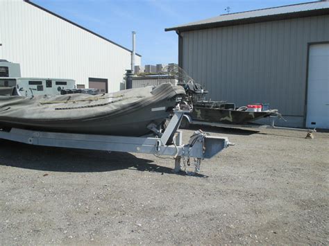 Rigid Fiberglass Inflatable W/3 Axle Trailer 33 Foot Navy Boat 1993 for ...