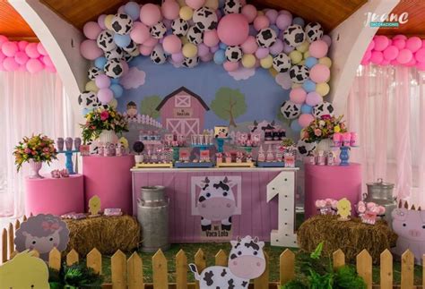 Ideas para fiesta de la vaca lola Decoración de cumpleaños